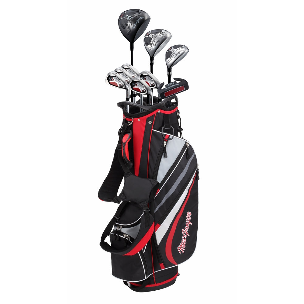 MacGregor Golf DCT4000 Golf Clubs Set with Bag, Mens Left Hand (9 Clubs / 13 Pieces)