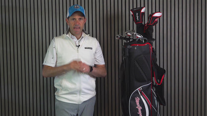 MacGregor Golf DCT4000 Golf Clubs Set with Bag, Mens Left Hand (12 Clubs / 16 Pieces)